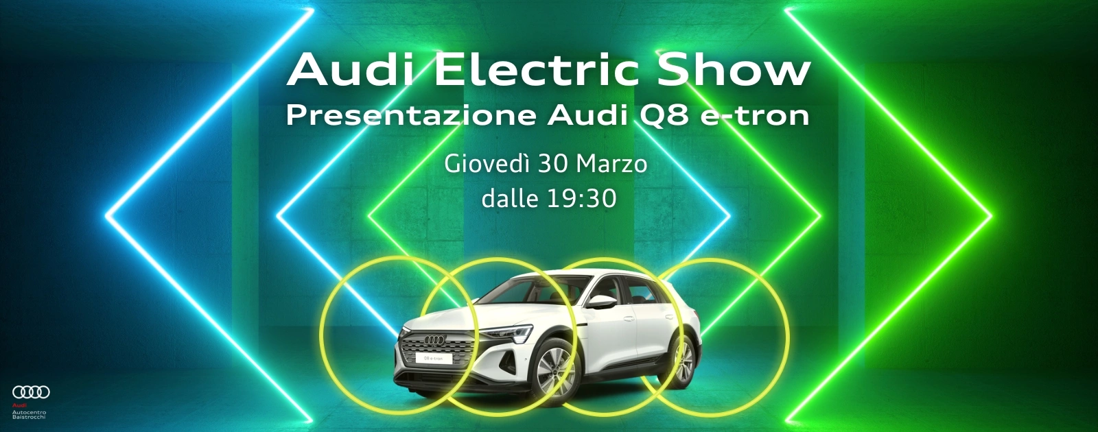 Evento Audi Q8 e-tron