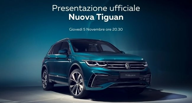 Presentazione Digitale Nuova Volkswagen Tiguan
