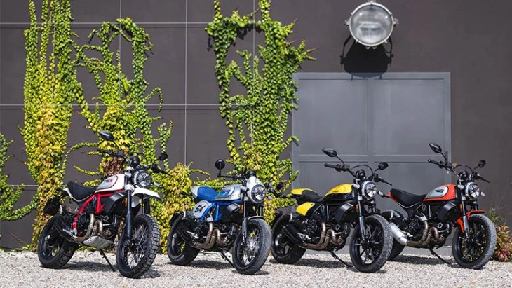 Ducati Scrambler® dà il benvenuto a tre versioni inedite