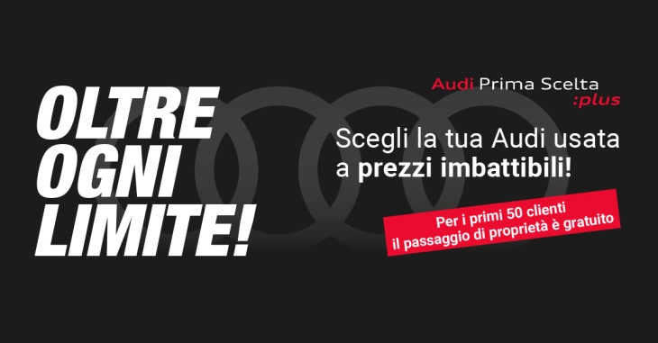 Nuovo salone Audi Prima Scelta :plus