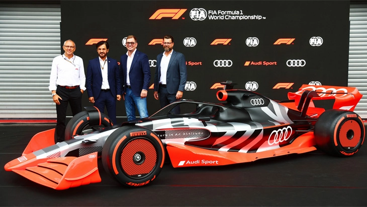 Audi entra in Formula 1 dal 2026