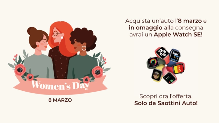 Apple Watch SE in omaggio per la Festa della Donna!