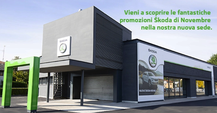 Nuova sede Skoda a Udine.