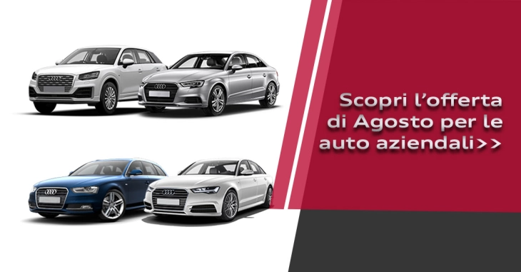 Audi: promozione auto aziendali
