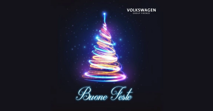 Volkswagen Group Firenze vi augura buone feste e un felice Natale