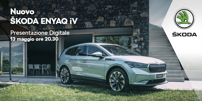 Presentazione digitale nuovo Škoda Enyaq iV