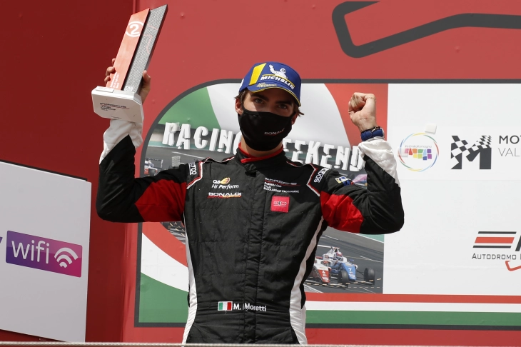 Marzio Moretti, dopo il quarto posto di Gara 1, ritorna sul podio col secondo posto ottenuto in Gara 2