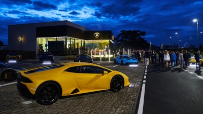 Apre a Verona il primo showroom Lamborghini del Triveneto