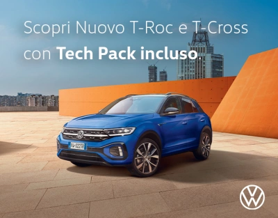 I Tech Days di Volkswagen Firenze continuano, T-Roc tua con Tech Pack incluso!