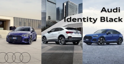 Audi introduce l'allestimento Identity Black su altri 5 modelli