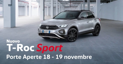 Porte Aperte Volkswagen | Lancio Nuova T-Roc Sport