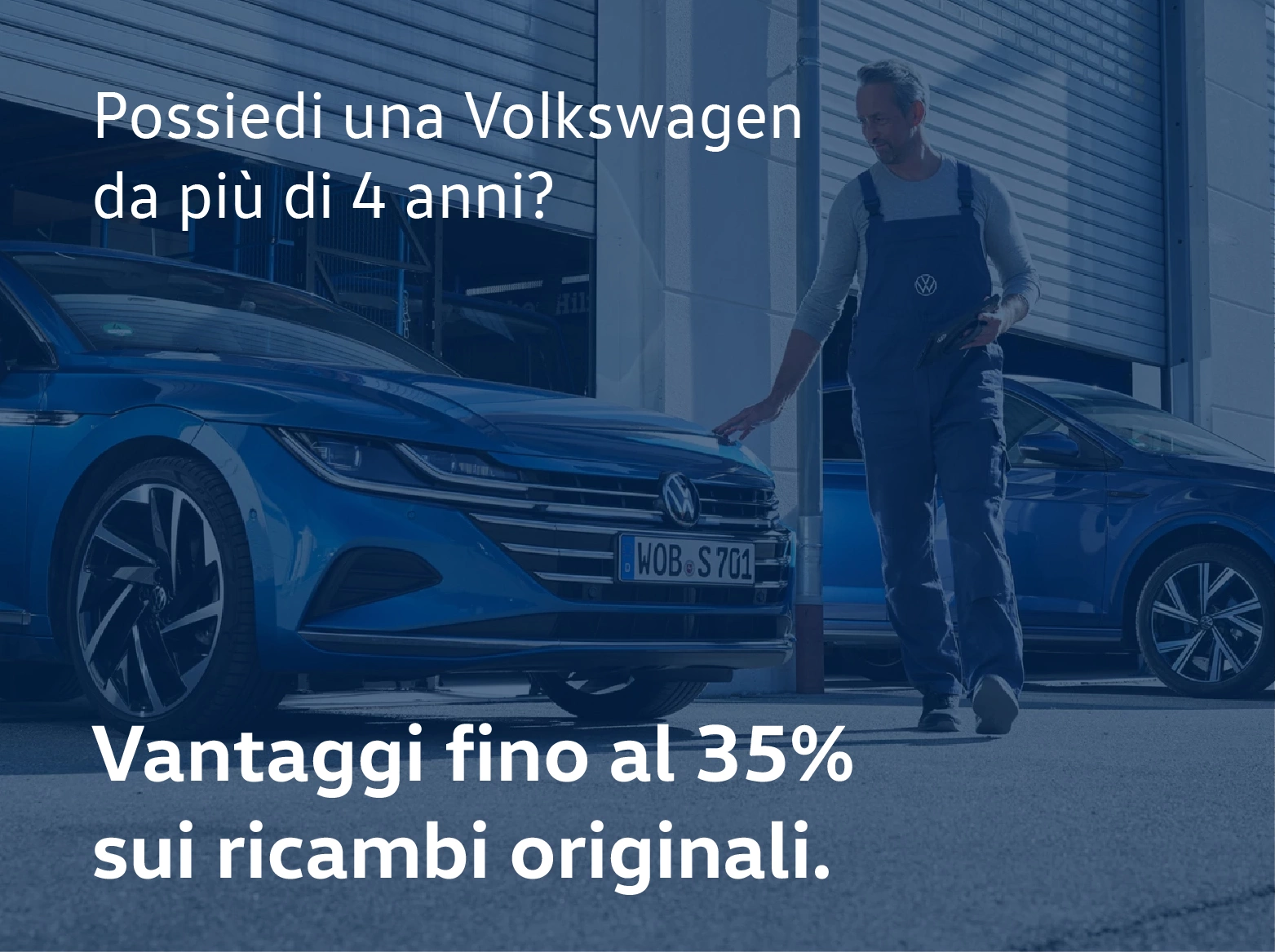 Promozione ricambi originali Volkswagen