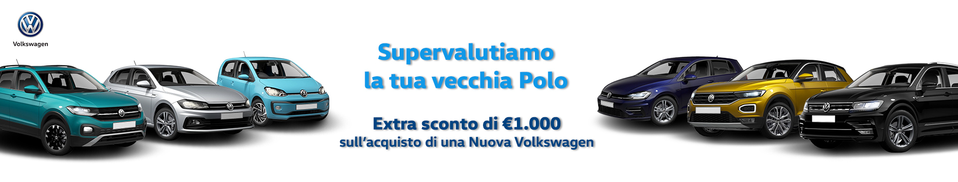 Eurocar supervaluta la tua Polo usata.
