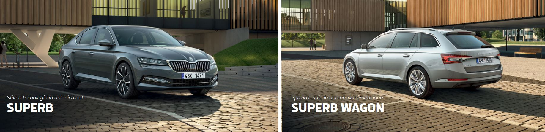 Nuova Škoda Superb: l'innovazione unita alla funzionalità