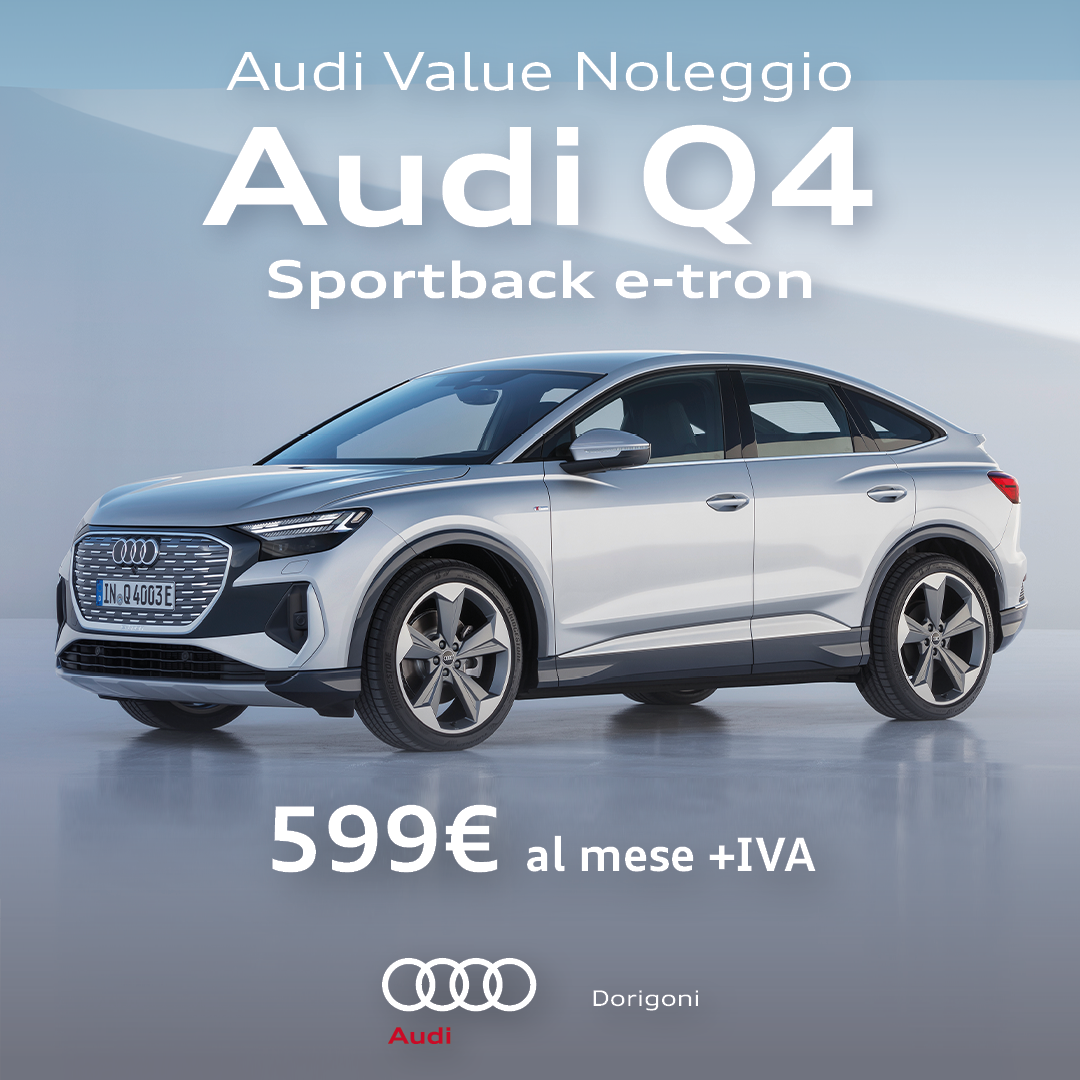 Audi Value Noleggio - Audi Q4 Sportback e-tron